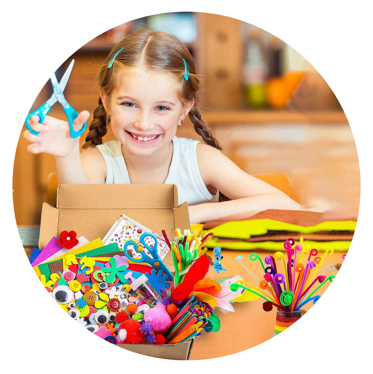 Mega Craft Kit for Kids 500 Piece Set – Successories